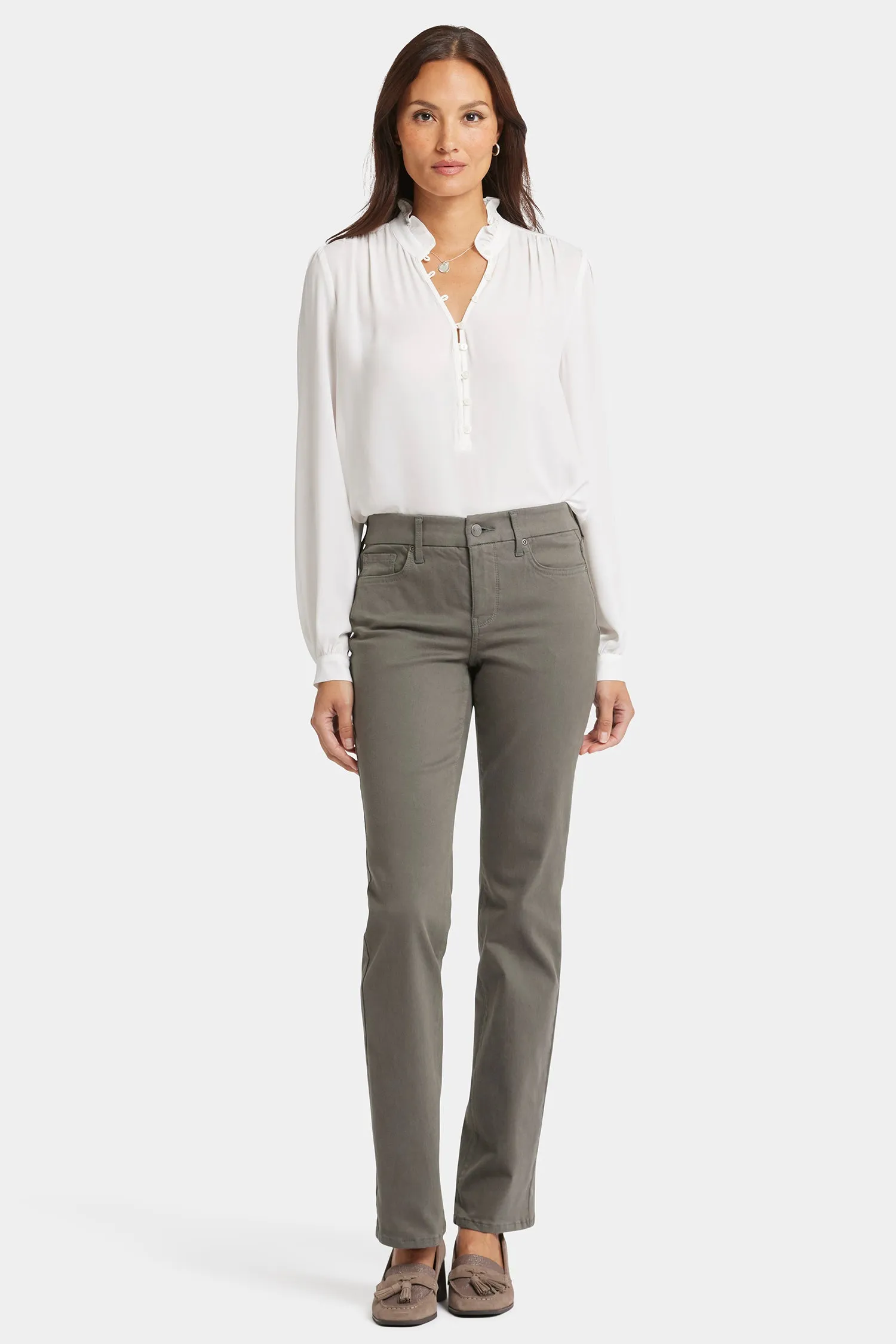 Waist-Match™ Marilyn Straight Jeans - Vine Leaf sold by NYDJ