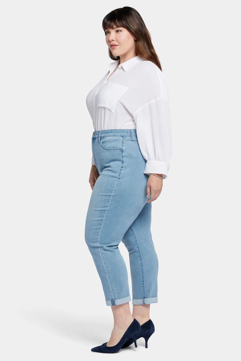 Margot Girlfriend Jeans In Petite Plus Size - Kingston sold by NYDJ product image thumbnail 4