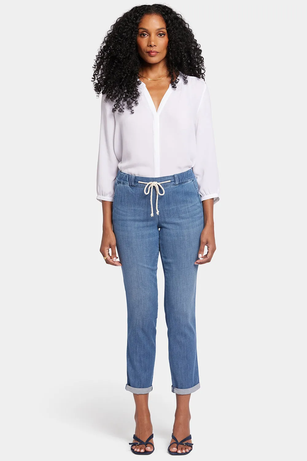 Slim Jogger Ankle Jeans - Stunning sold by NYDJ product image thumbnail 4