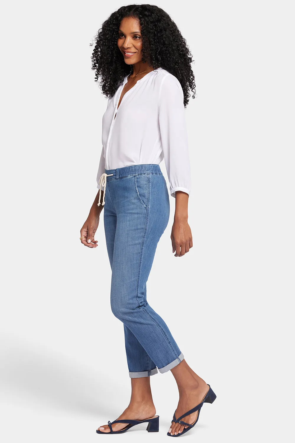 Slim Jogger Ankle Jeans - Stunning sold by NYDJ product image thumbnail 5
