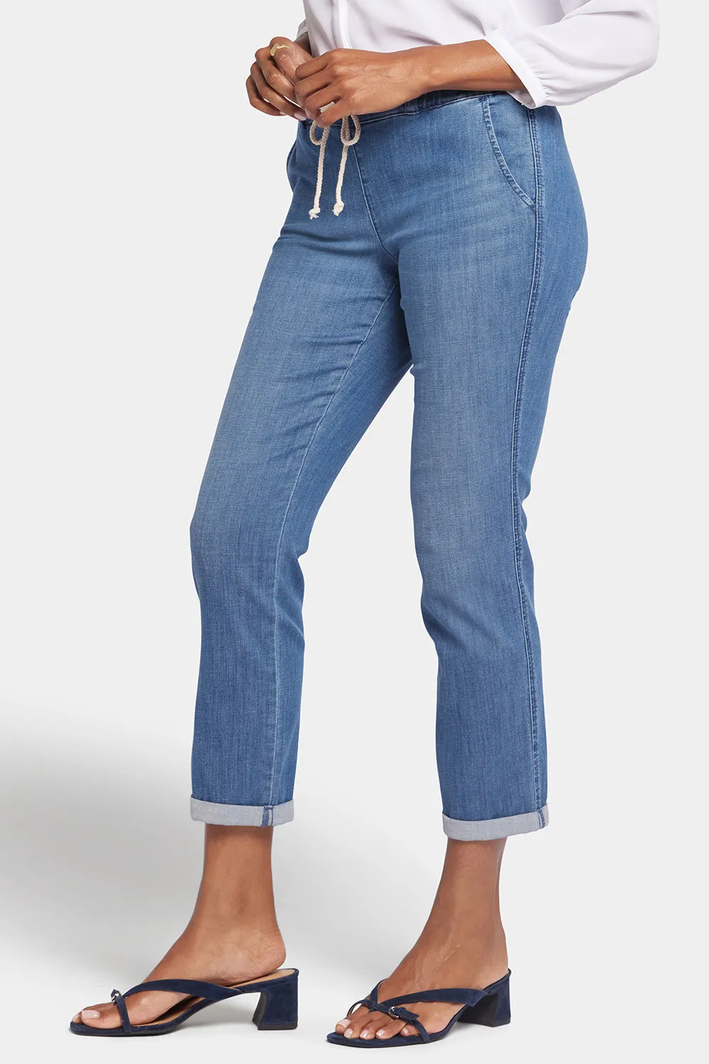 Slim Jogger Ankle Jeans - Stunning sold by NYDJ product image thumbnail 3