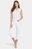 Ami Skinny Capri Jeans In Petite - Optic White sold by NYDJ