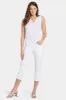 Ami Skinny Capri Jeans In Petite - Optic White sold by NYDJ