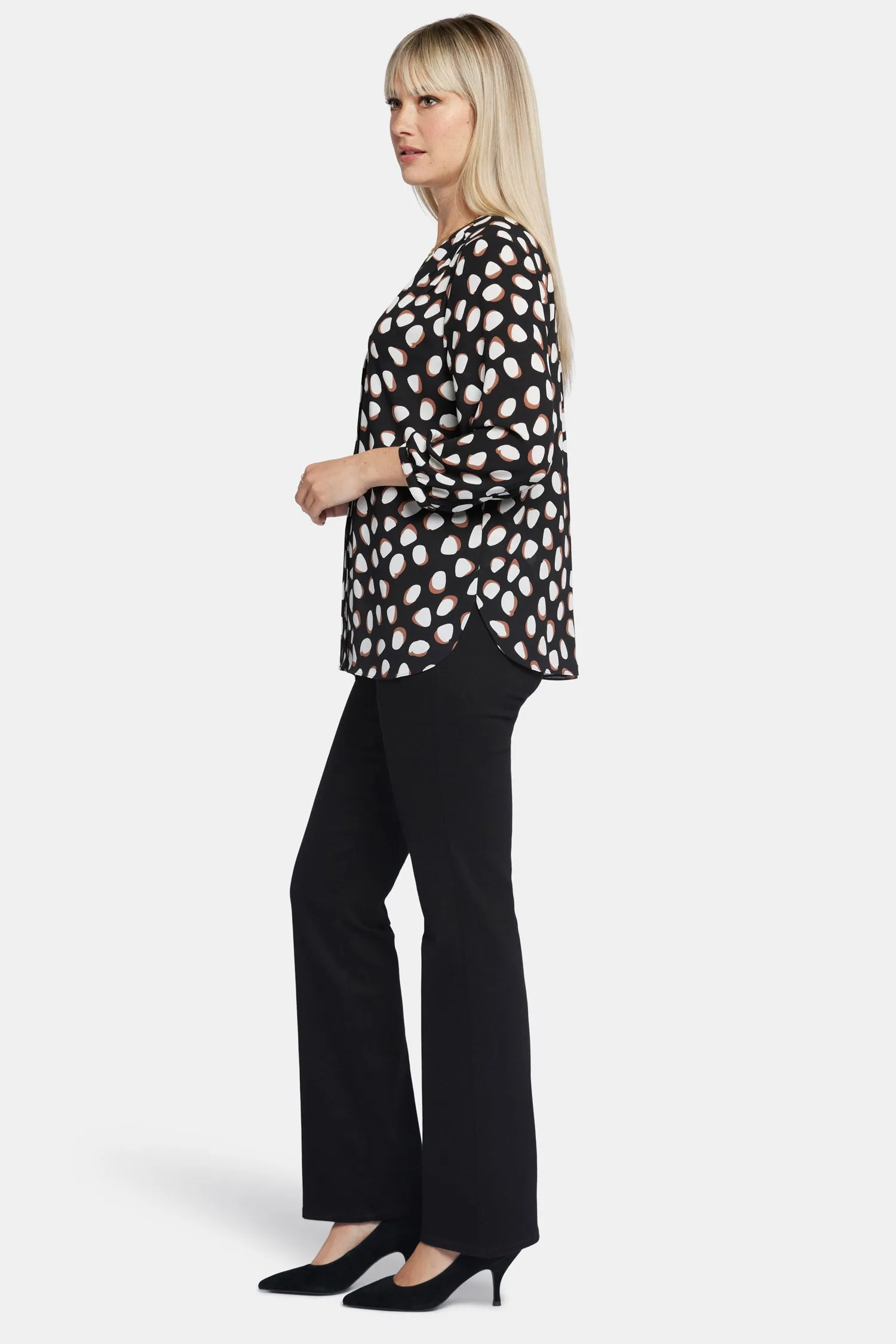 Pintuck Blouse In Petite - Matilda Dot sold by NYDJ product image thumbnail 3