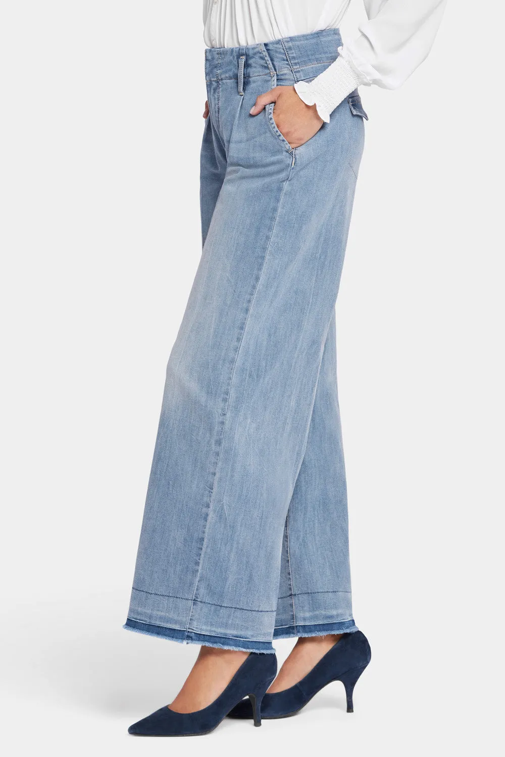 Mona Wide Leg Trouser Jeans - State sold by NYDJ product image thumbnail 3