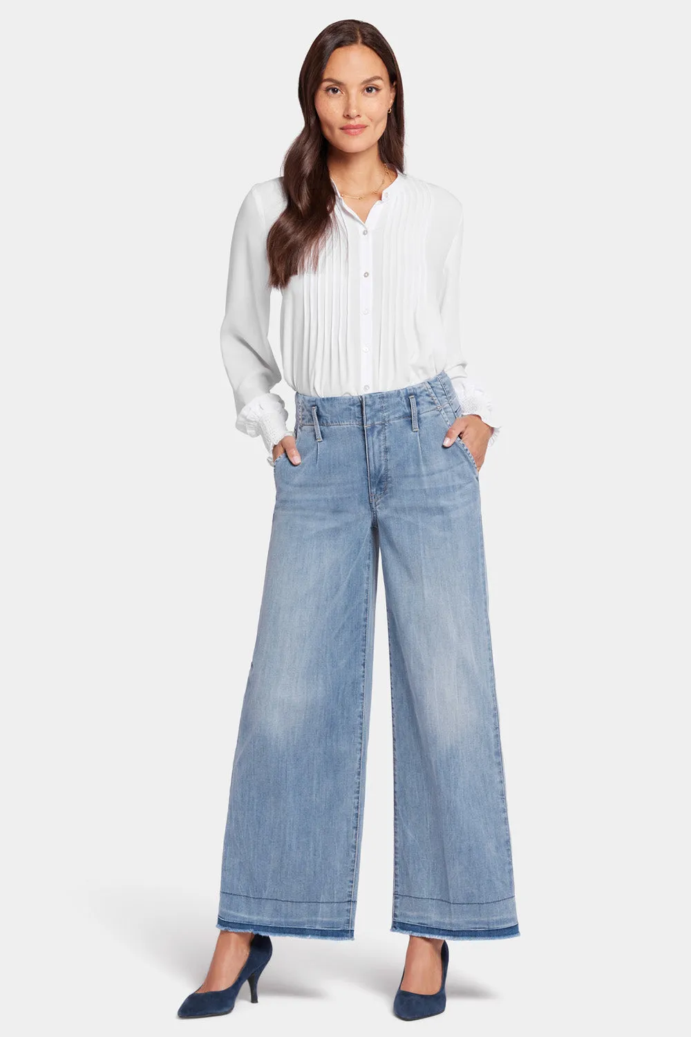 Mona Wide Leg Trouser Jeans - State sold by NYDJ product image thumbnail 4