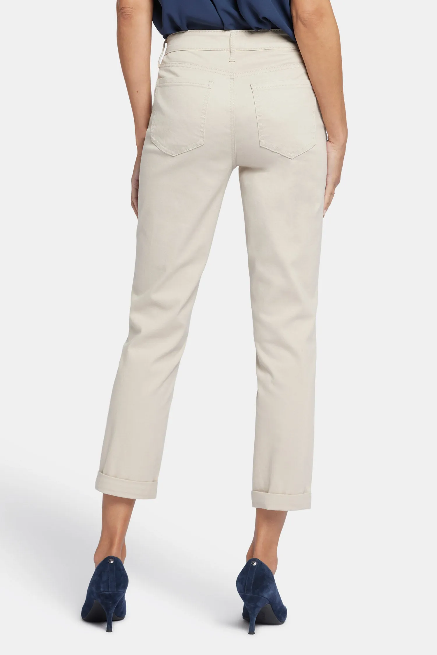 Margot Girlfriend Jeans In Petite - Feather sold by NYDJ product image thumbnail 2