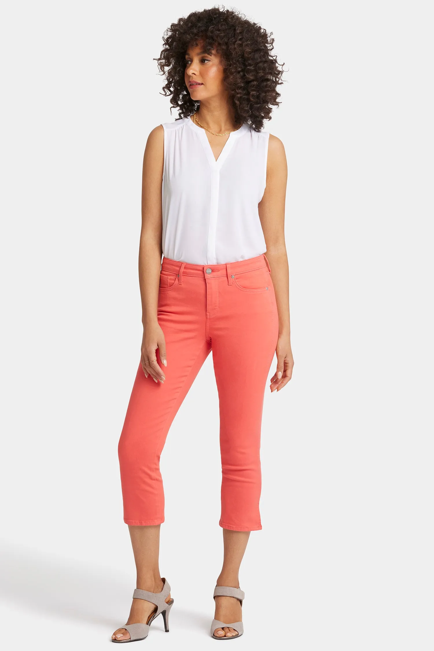 Chloe Capri Jeans - Fruit Punch sold by NYDJ