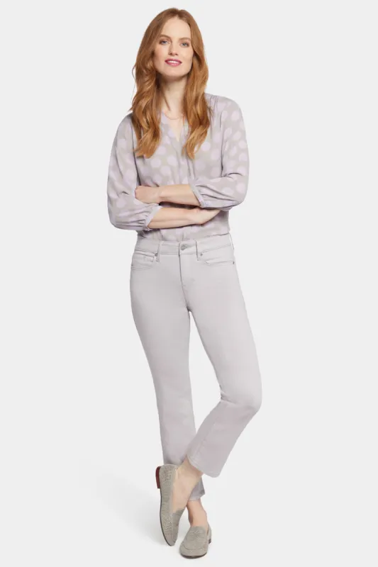 Marilyn Straight Ankle Jeans - Pearl Grey sold by NYDJ