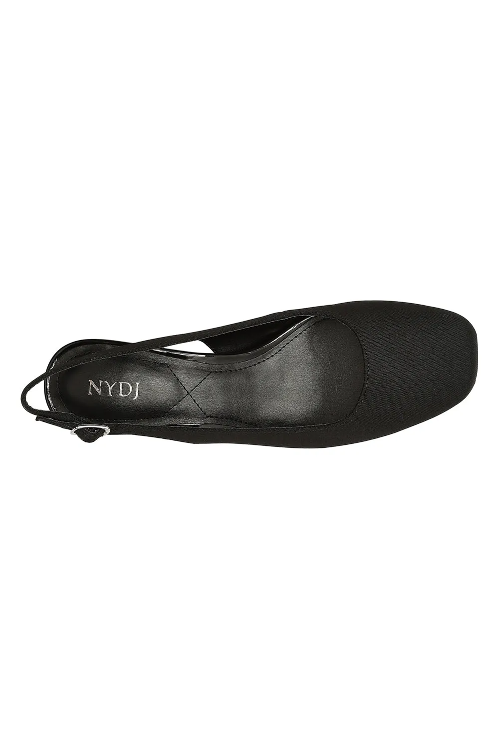 Faelynn Slingback Heels - Black sold by NYDJ product image thumbnail 4
