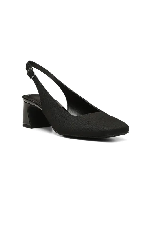 Faelynn Slingback Heels - Black sold by NYDJ