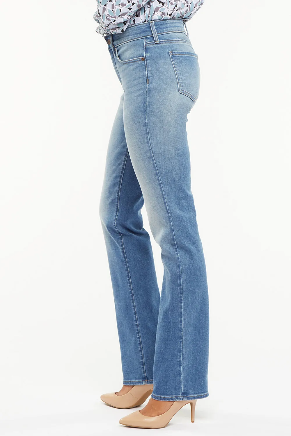 Marilyn Straight Jeans In Petite - Maele sold by NYDJ product image thumbnail 3