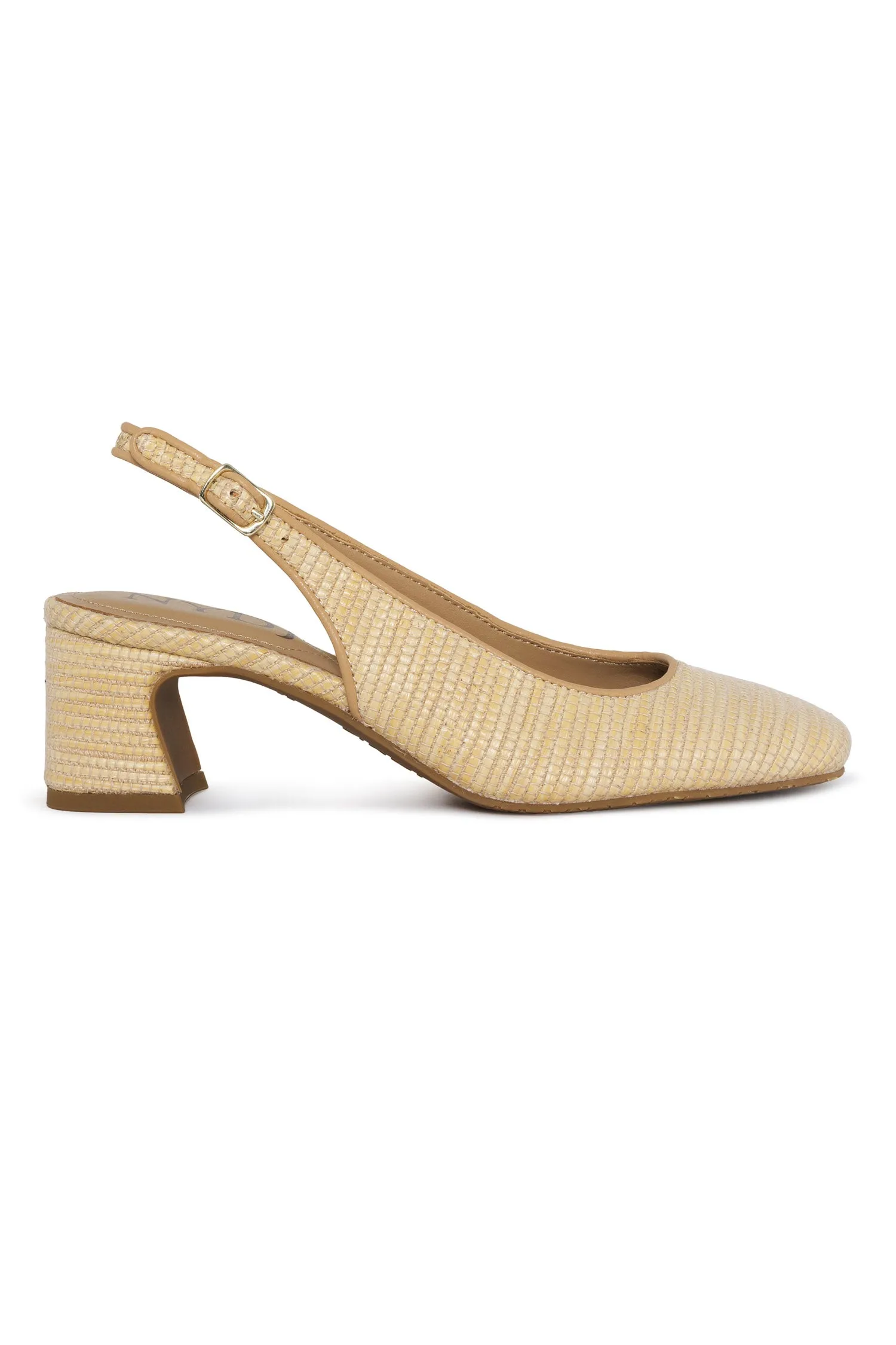 Faelynn Slingback Heels - Natural sold by NYDJ product image thumbnail 2