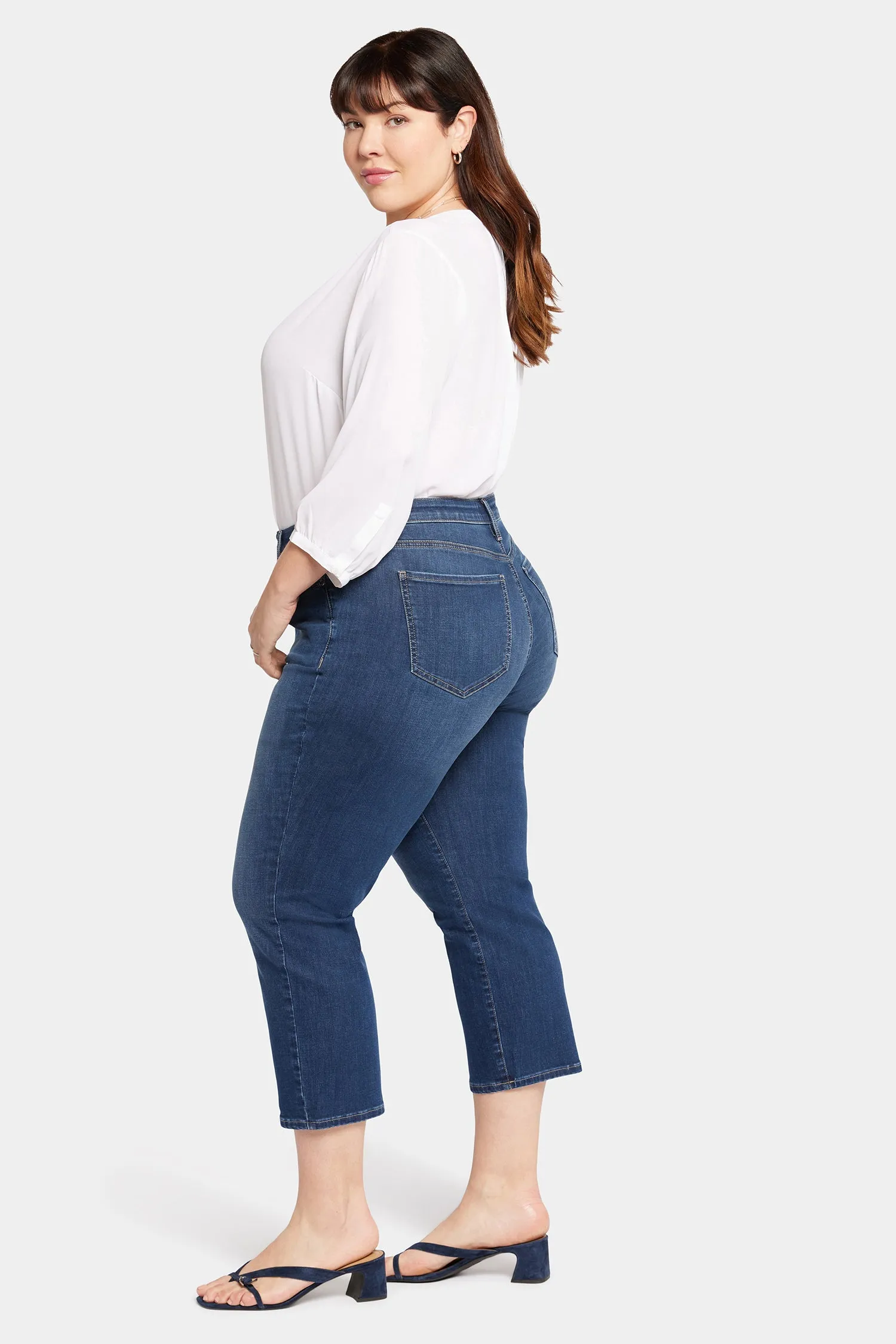 Relaxed Piper Crop Jeans In Plus Size - Sonnet sold by NYDJ product image thumbnail 5
