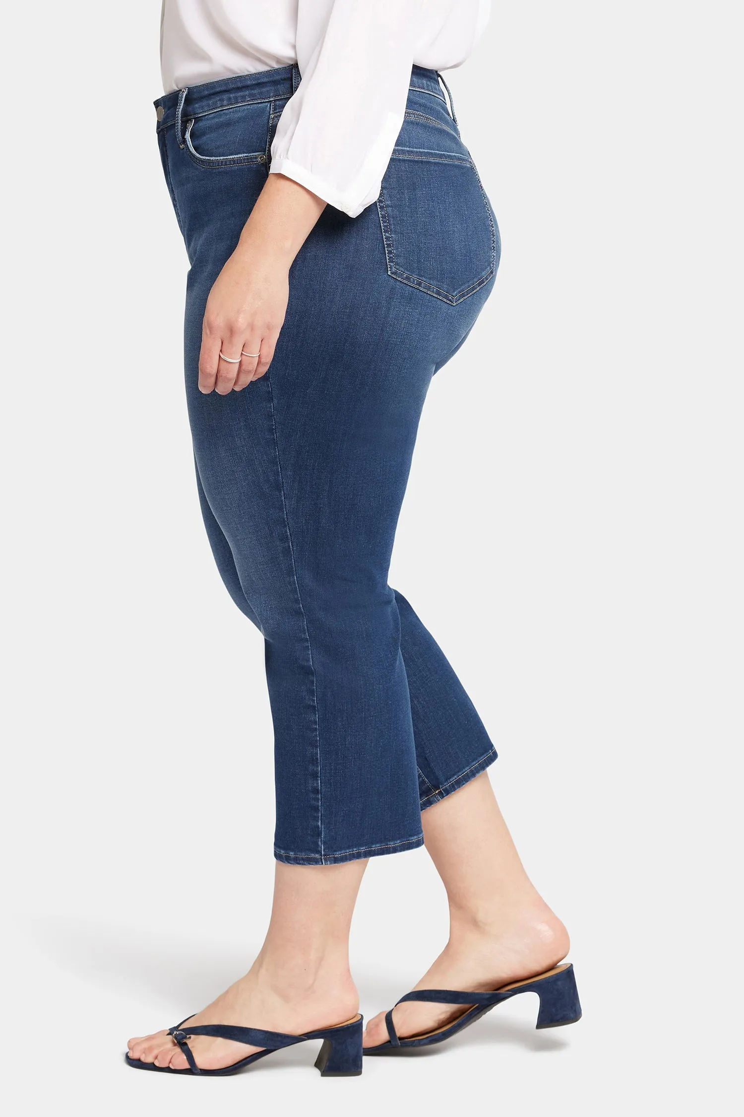 Relaxed Piper Crop Jeans In Plus Size - Sonnet sold by NYDJ product image thumbnail 3