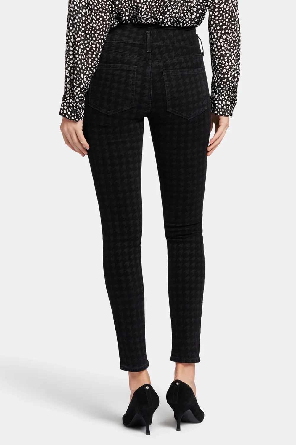 Ami Skinny Jeans - Houndstooth Luxe Burnout sold by NYDJ product image thumbnail 2