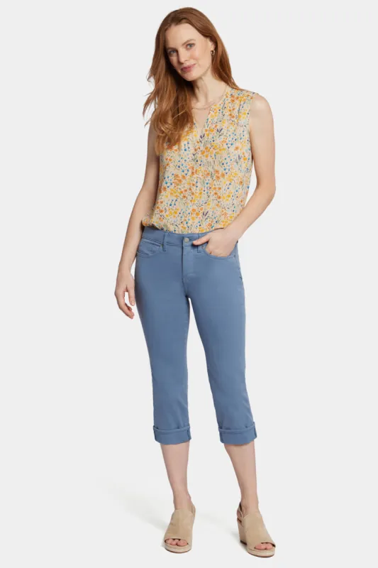 Marilyn Straight Crop Jeans - Blue Stone sold by NYDJ