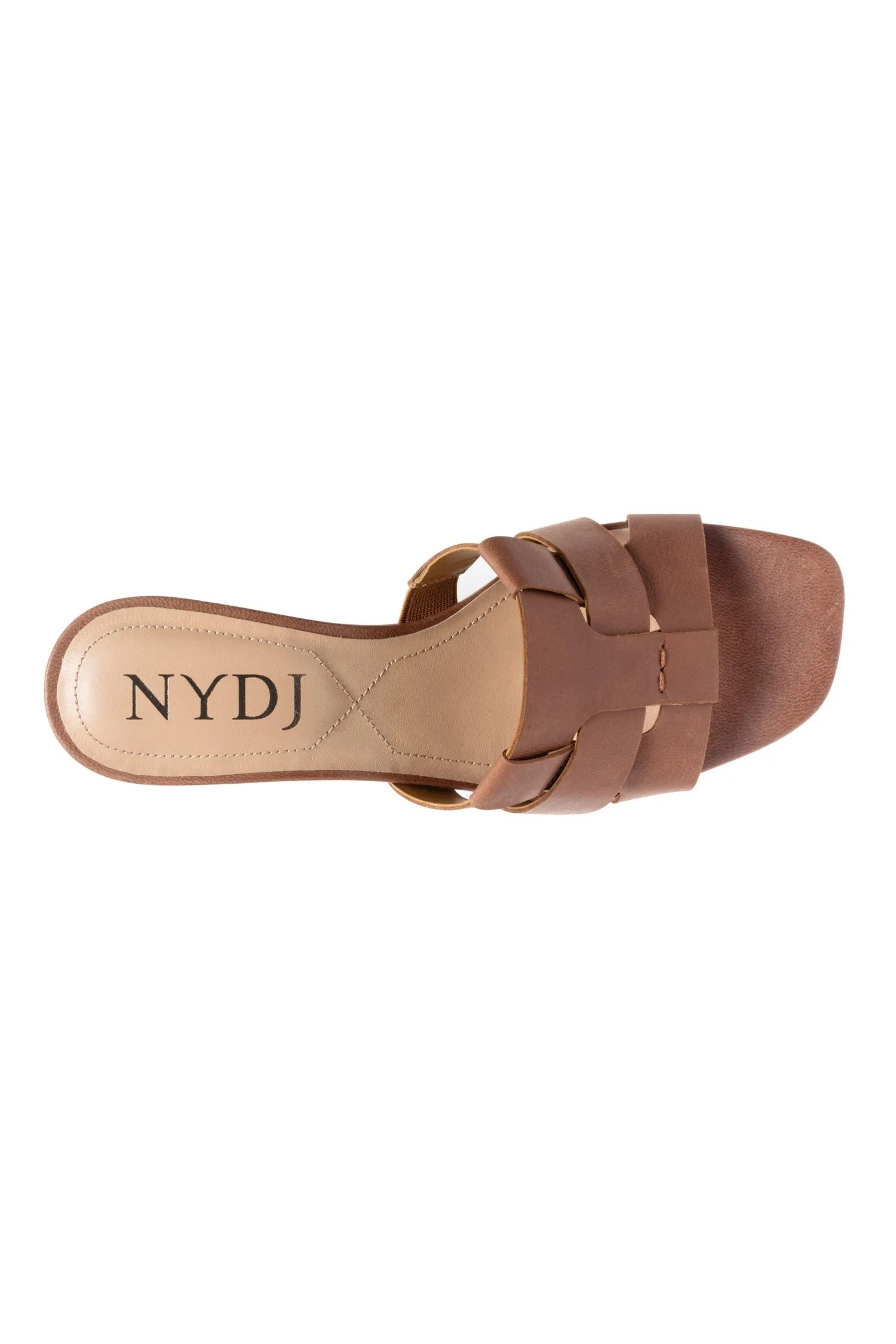 Gloriana Mule Sandals - Cognac sold by NYDJ product image thumbnail 4