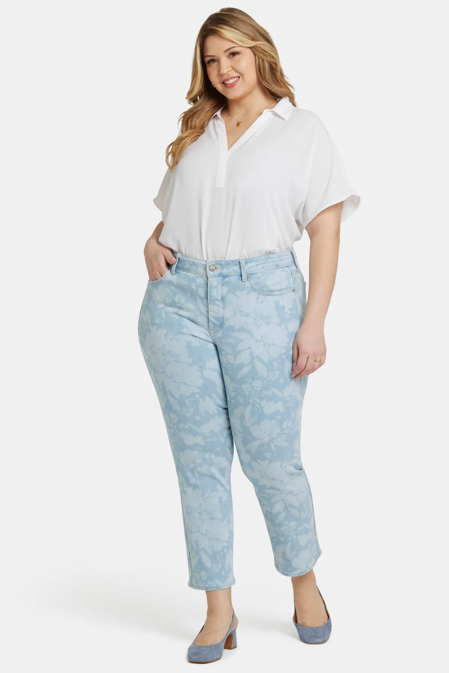 Marilyn Straight Ankle Jeans In Plus Size - Marian Annabella sold by NYDJ product image thumbnail 4