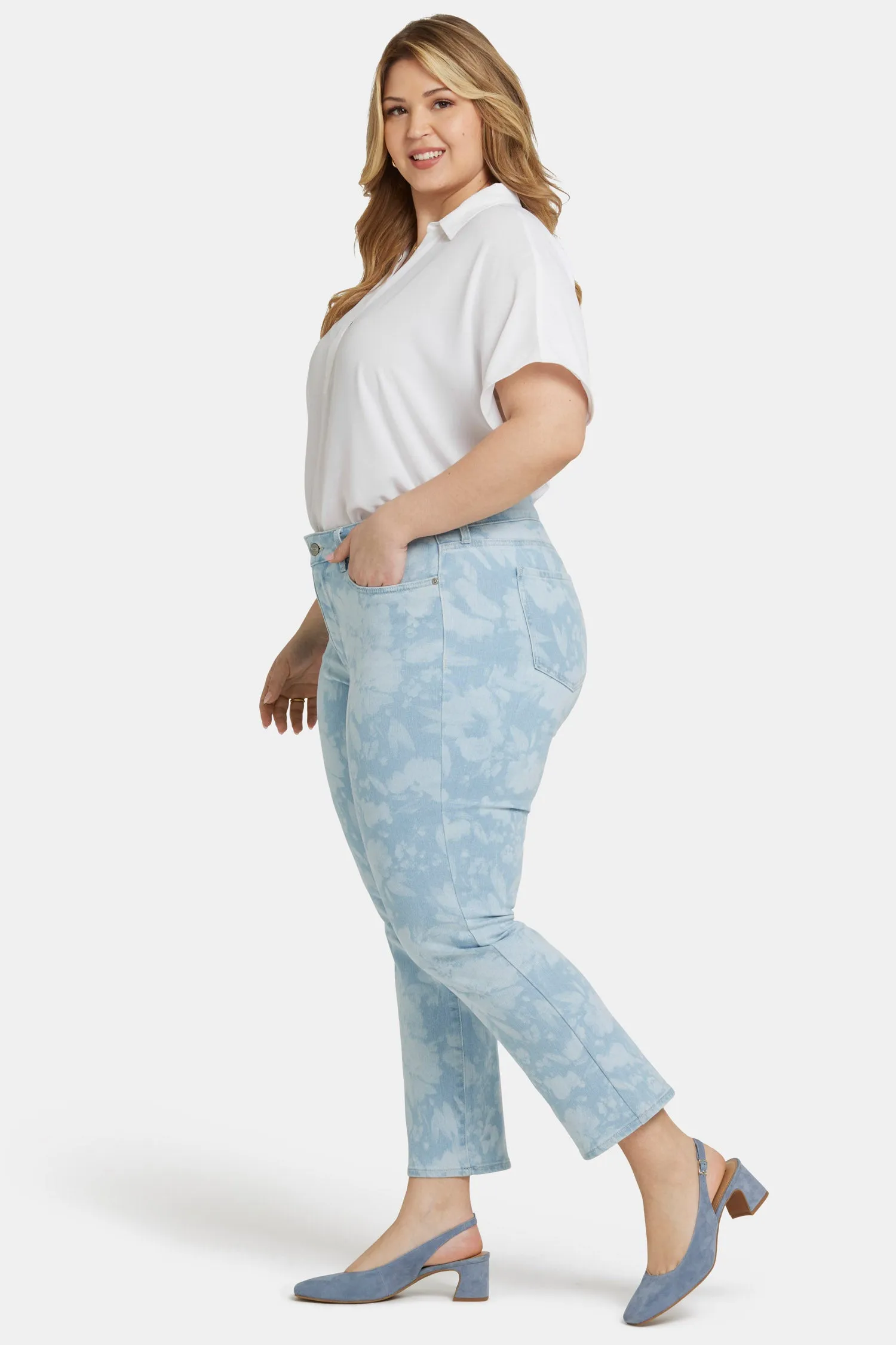 Marilyn Straight Ankle Jeans In Plus Size - Marian Annabella sold by NYDJ product image thumbnail 5