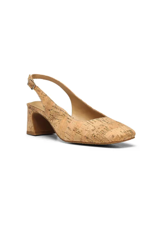 Faelynn Slingback Heels - Natural sold by NYDJ