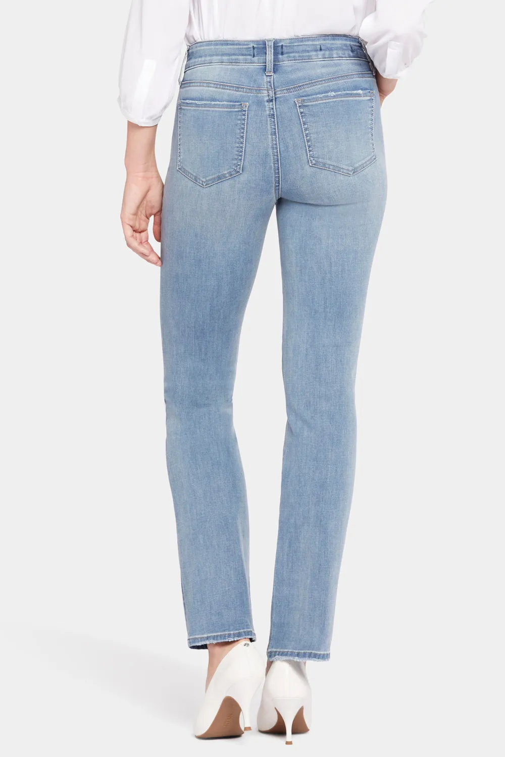 Marilyn Straight Jeans In Petite - Angel sold by NYDJ product image thumbnail 2