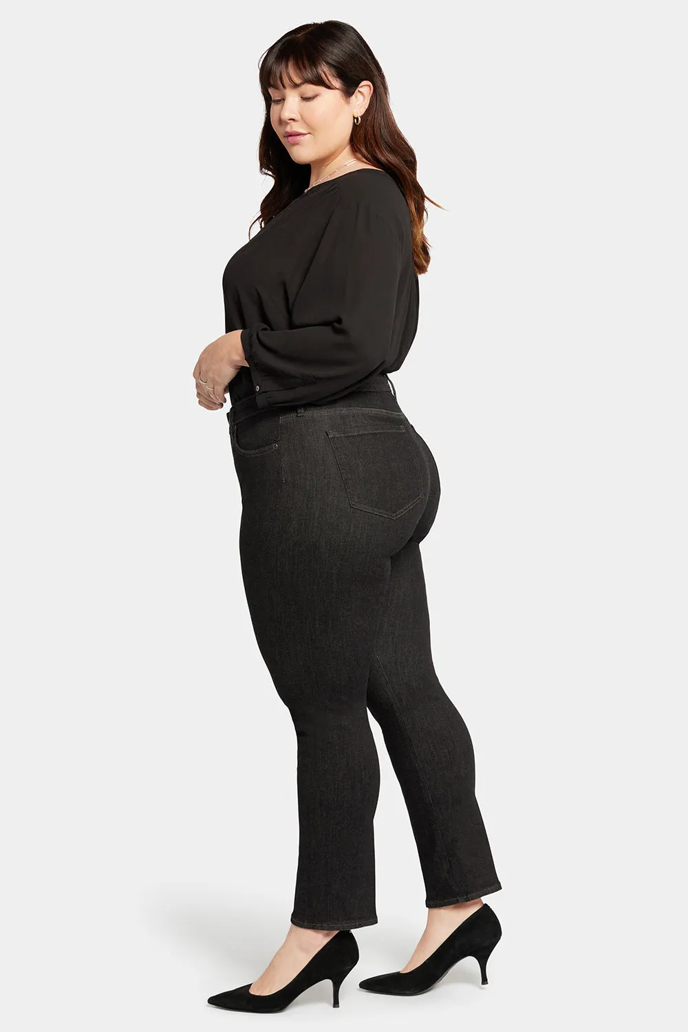 Le Silhouette Sheri Slim Jeans In Plus Size - Eternity sold by NYDJ product image thumbnail 5