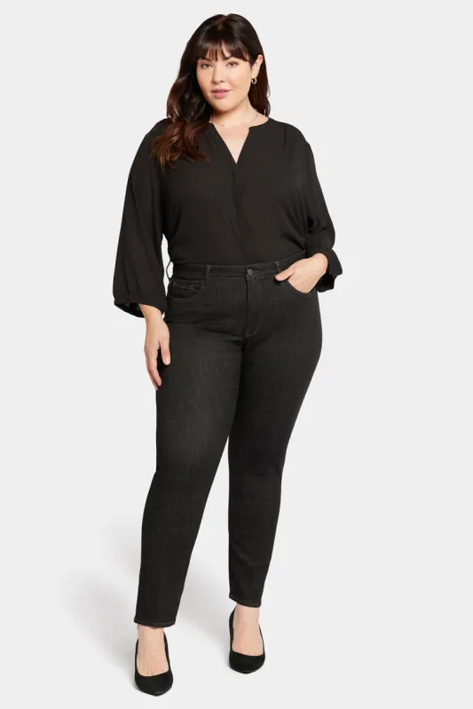 Le Silhouette Sheri Slim Jeans In Plus Size - Eternity sold by NYDJ