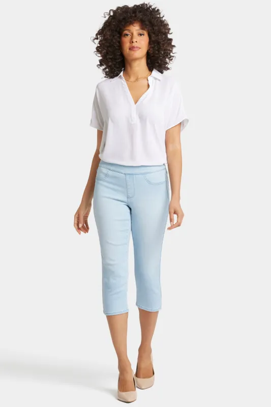 Dakota Crop Pull-On Jeans  - Oceanfront sold by NYDJ