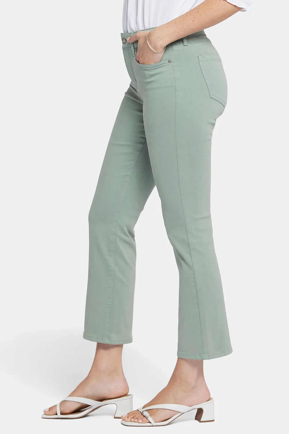 Marilyn Straight Ankle Jeans - Lily Pad sold by NYDJ product image thumbnail 3