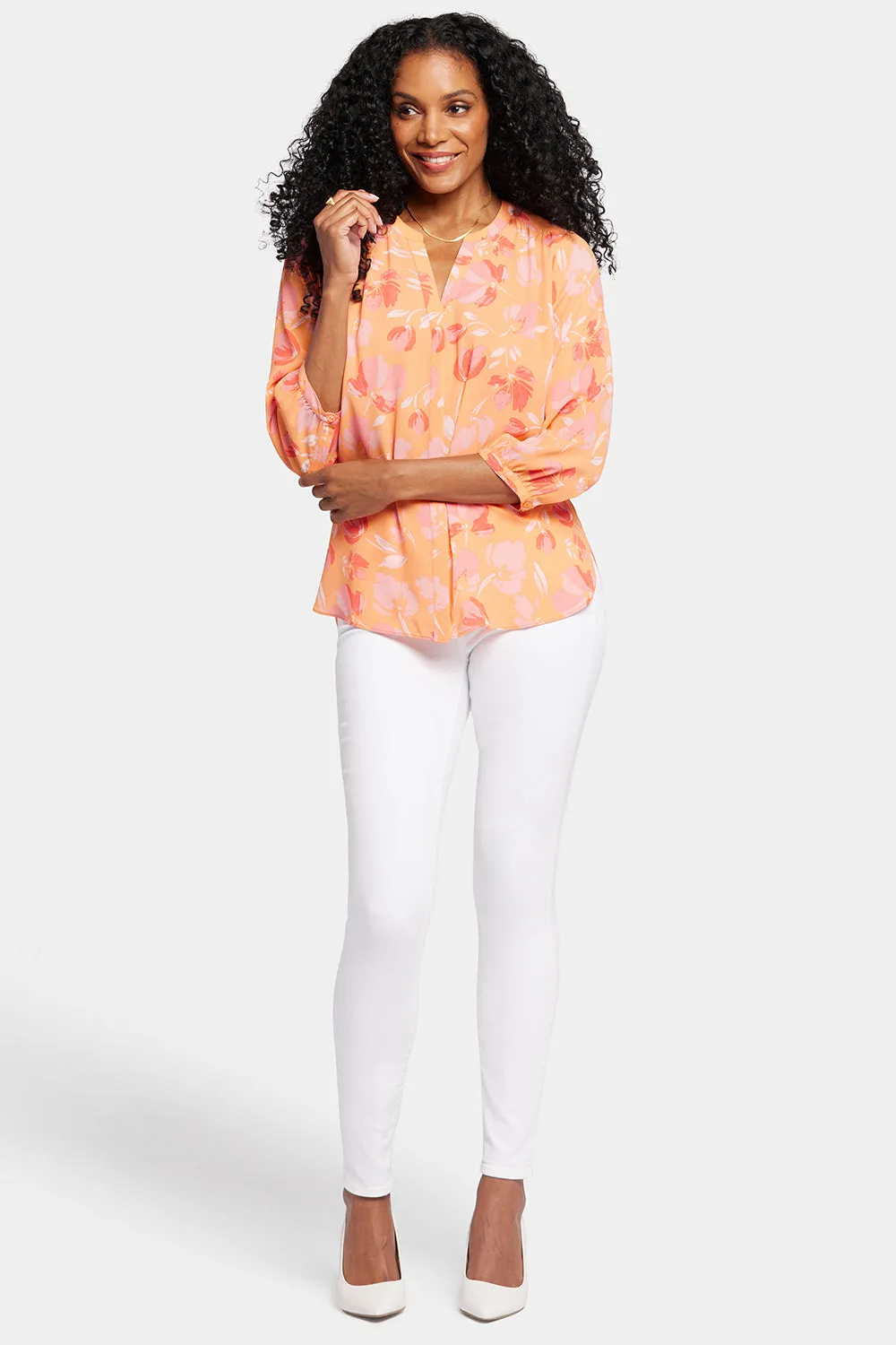 Pintuck Blouse - Candace sold by NYDJ product image thumbnail 5