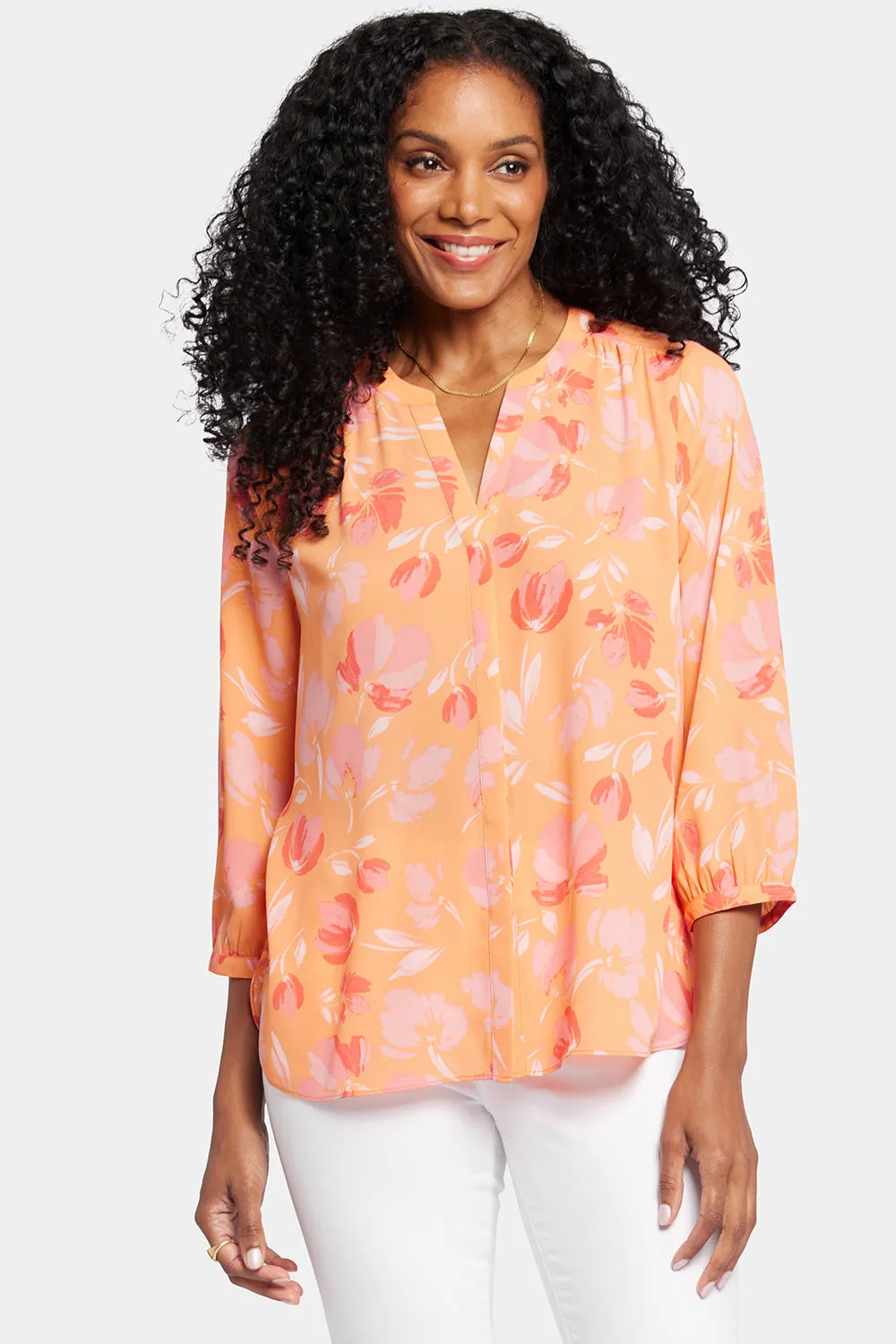 Pintuck Blouse - Candace sold by NYDJ product image thumbnail 4
