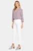 Sheri Slim Ankle Jeans In Petite - Optic White sold by NYDJ