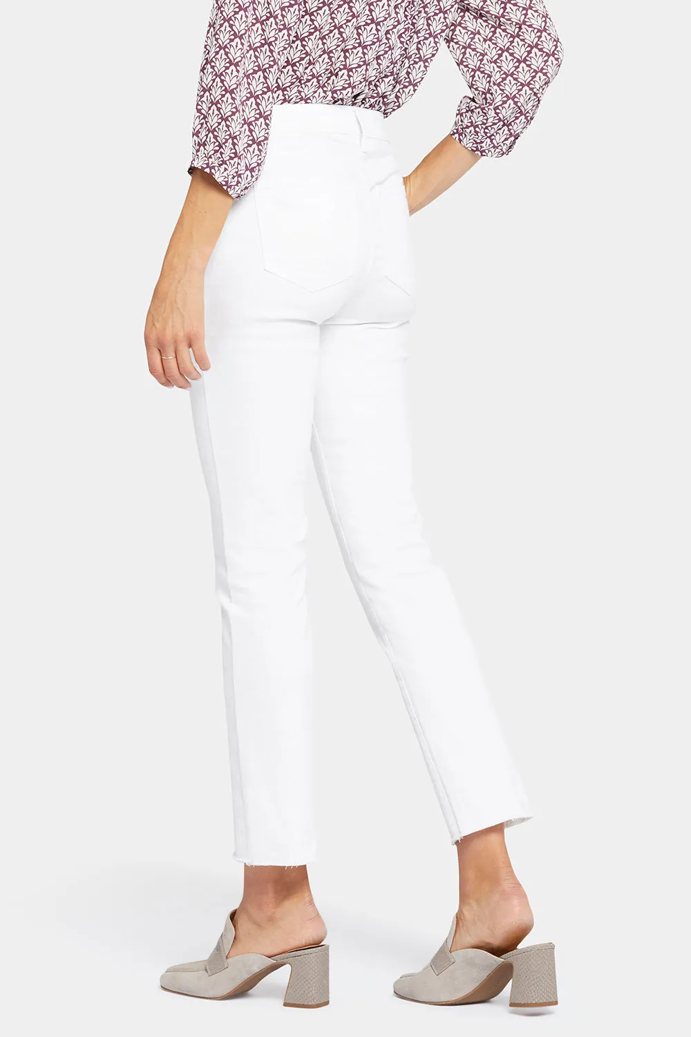 Sheri Slim Ankle Jeans In Petite - Optic White sold by NYDJ product image thumbnail 2