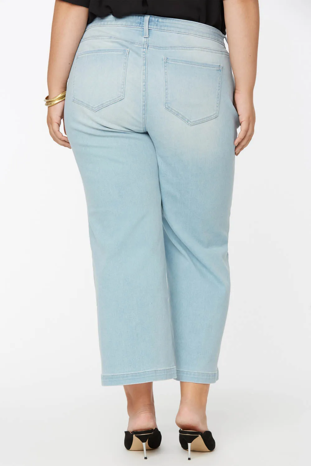 Teresa Wide Leg Ankle Jeans in Plus Size - Naomi sold by NYDJ product image thumbnail 2