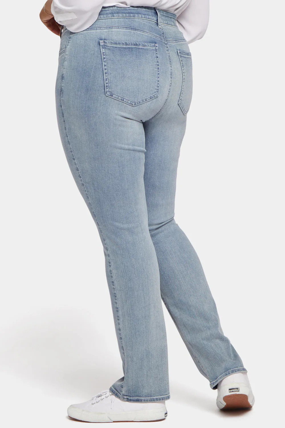 Marilyn Straight Jeans In Plus Size - Thistle Falls sold by NYDJ product image thumbnail 2