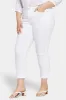 Sheri Slim Ankle Jeans In Plus Size - Optic White sold by NYDJ