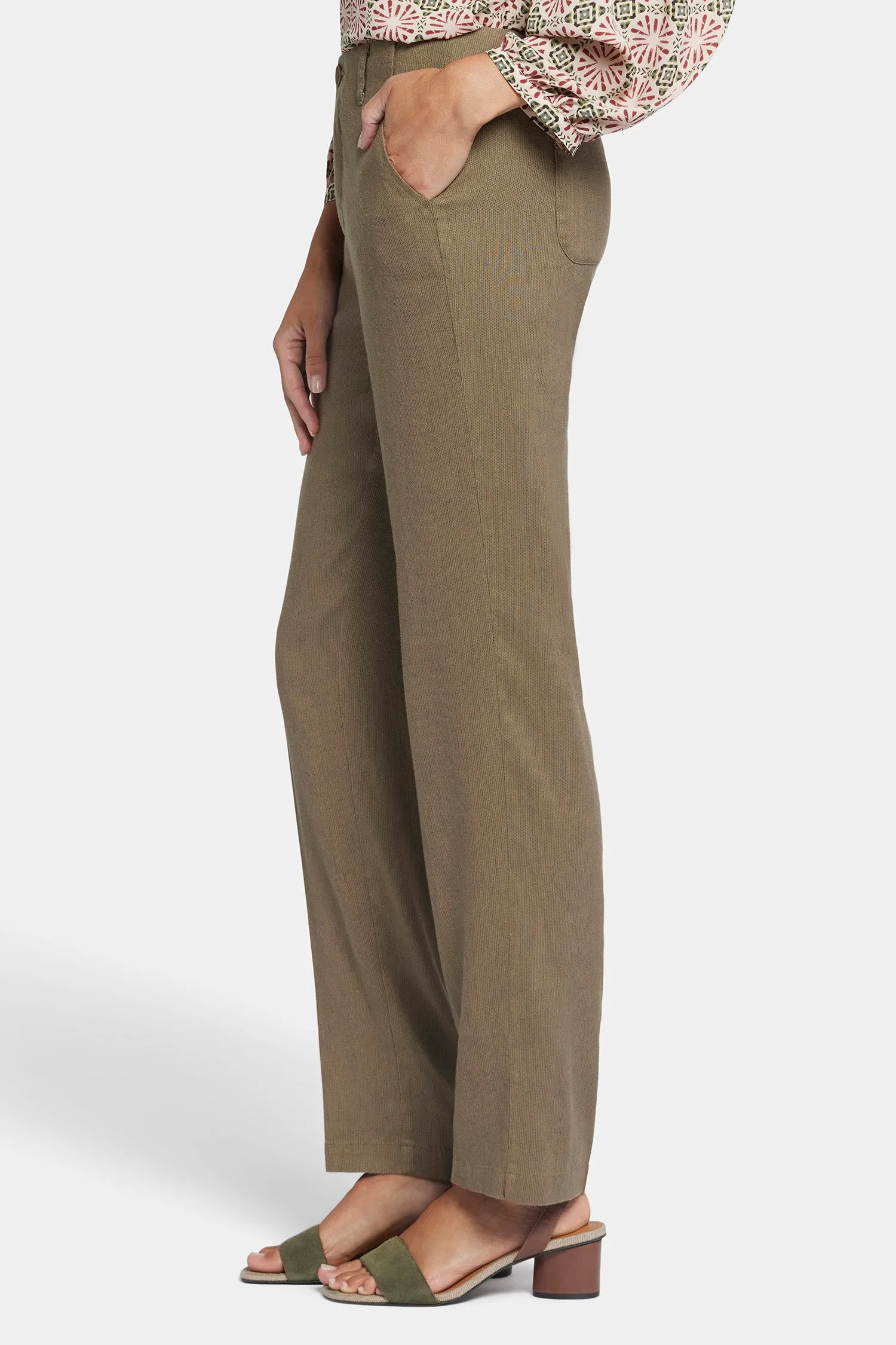 Marilyn Straight Pants - Avocado sold by NYDJ product image thumbnail 3