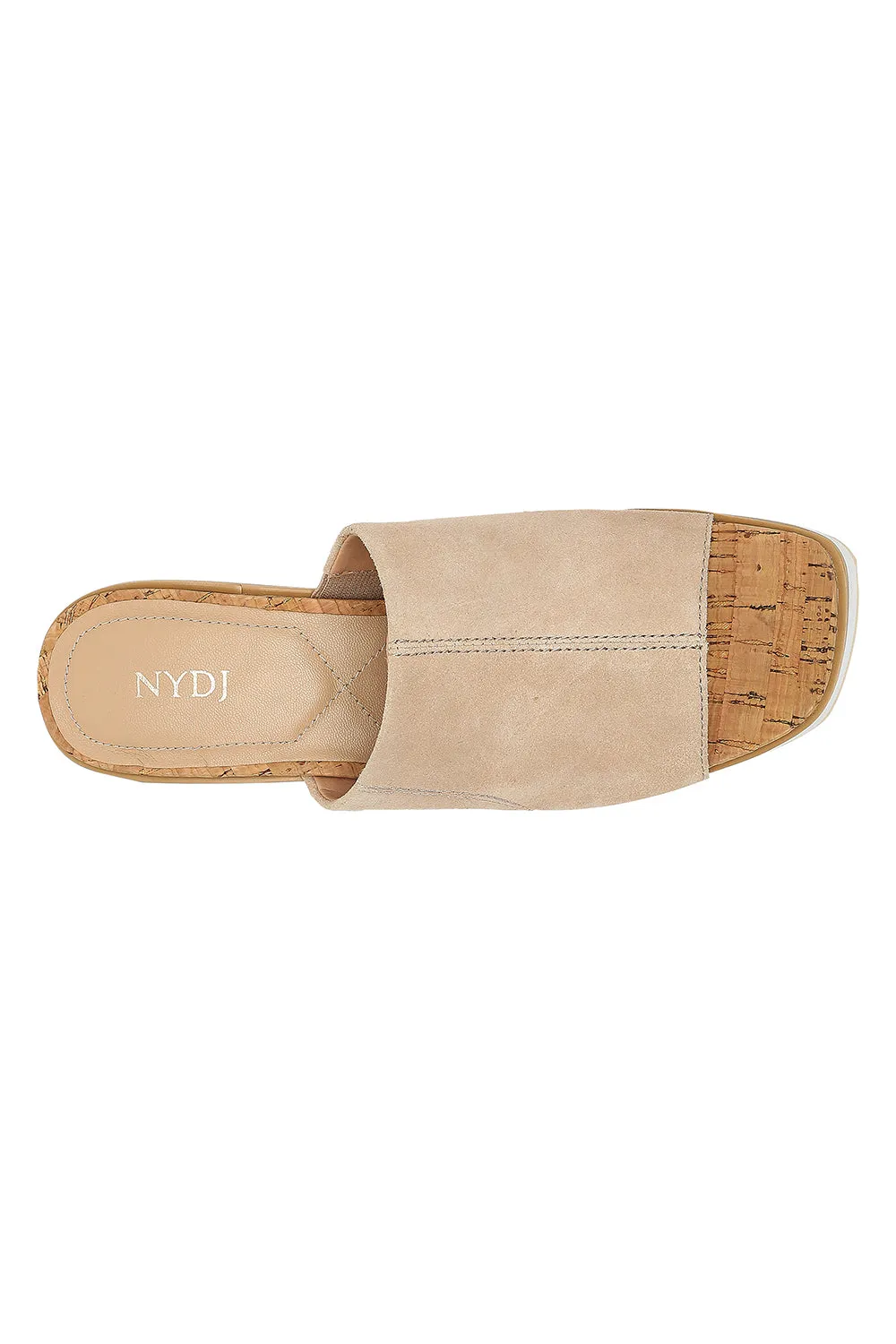 Rysa Wedge Sandals In Wide Width - Sand sold by NYDJ product image thumbnail 4