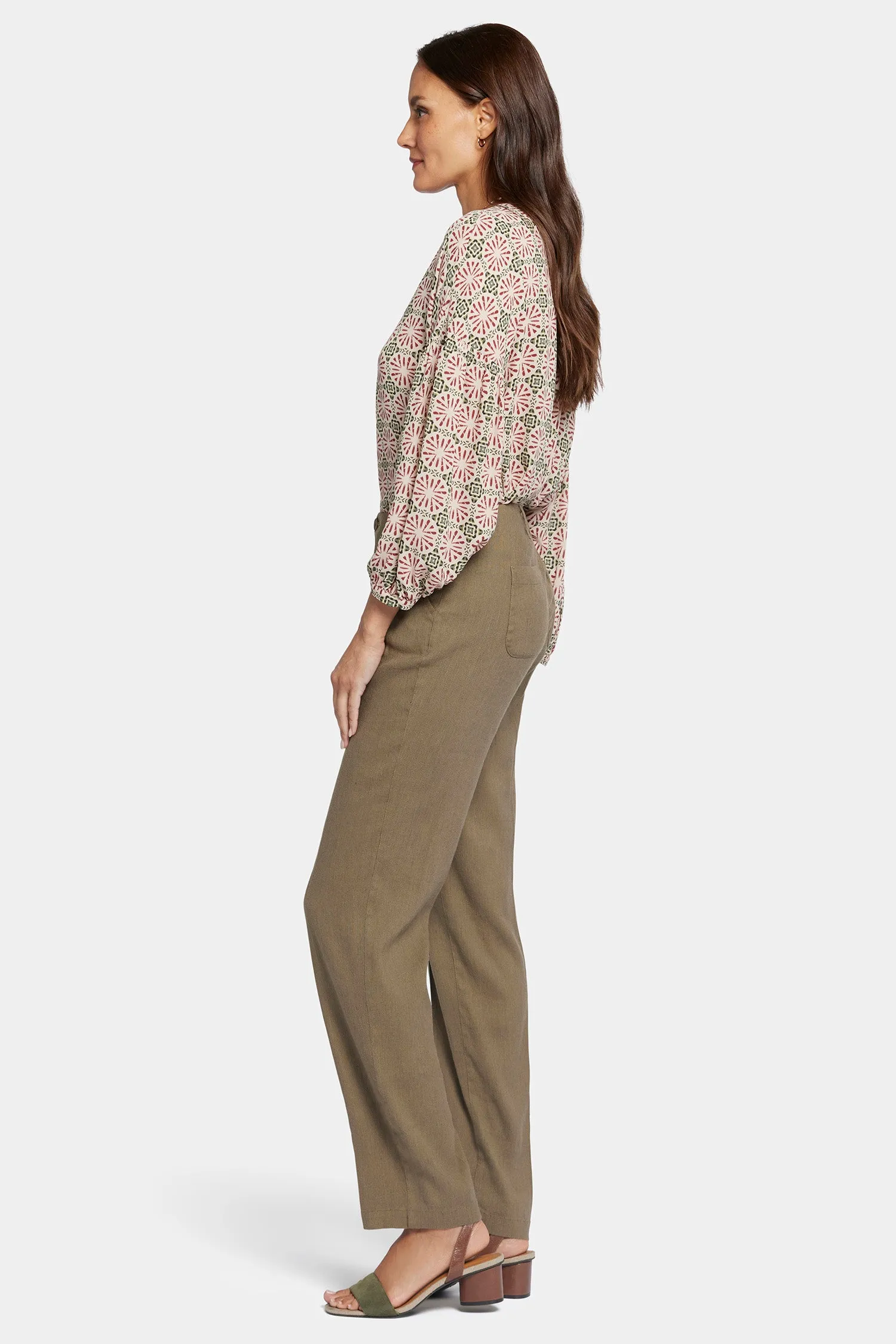 Marilyn Straight Pants - Avocado sold by NYDJ product image thumbnail 5
