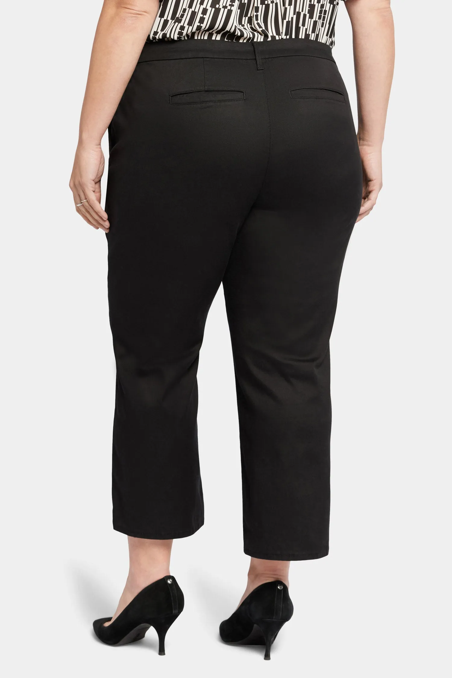 Piper Trouser Pants In Plus Size - Black sold by NYDJ product image thumbnail 2