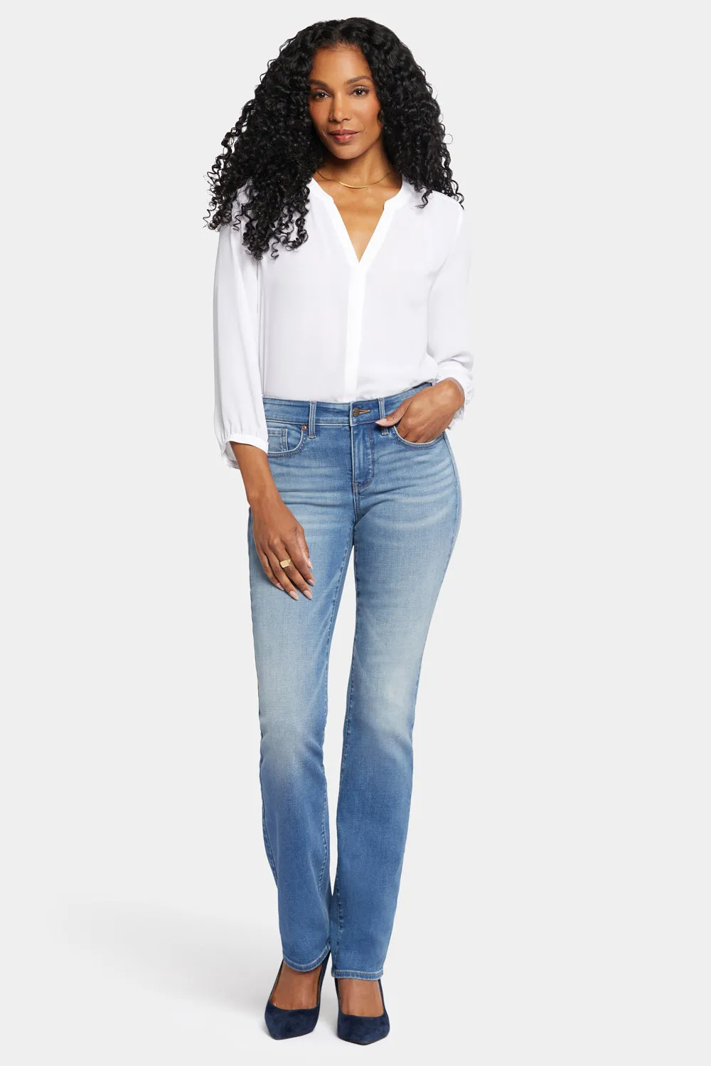 Marilyn Straight Jeans - Maele sold by NYDJ product image thumbnail 4