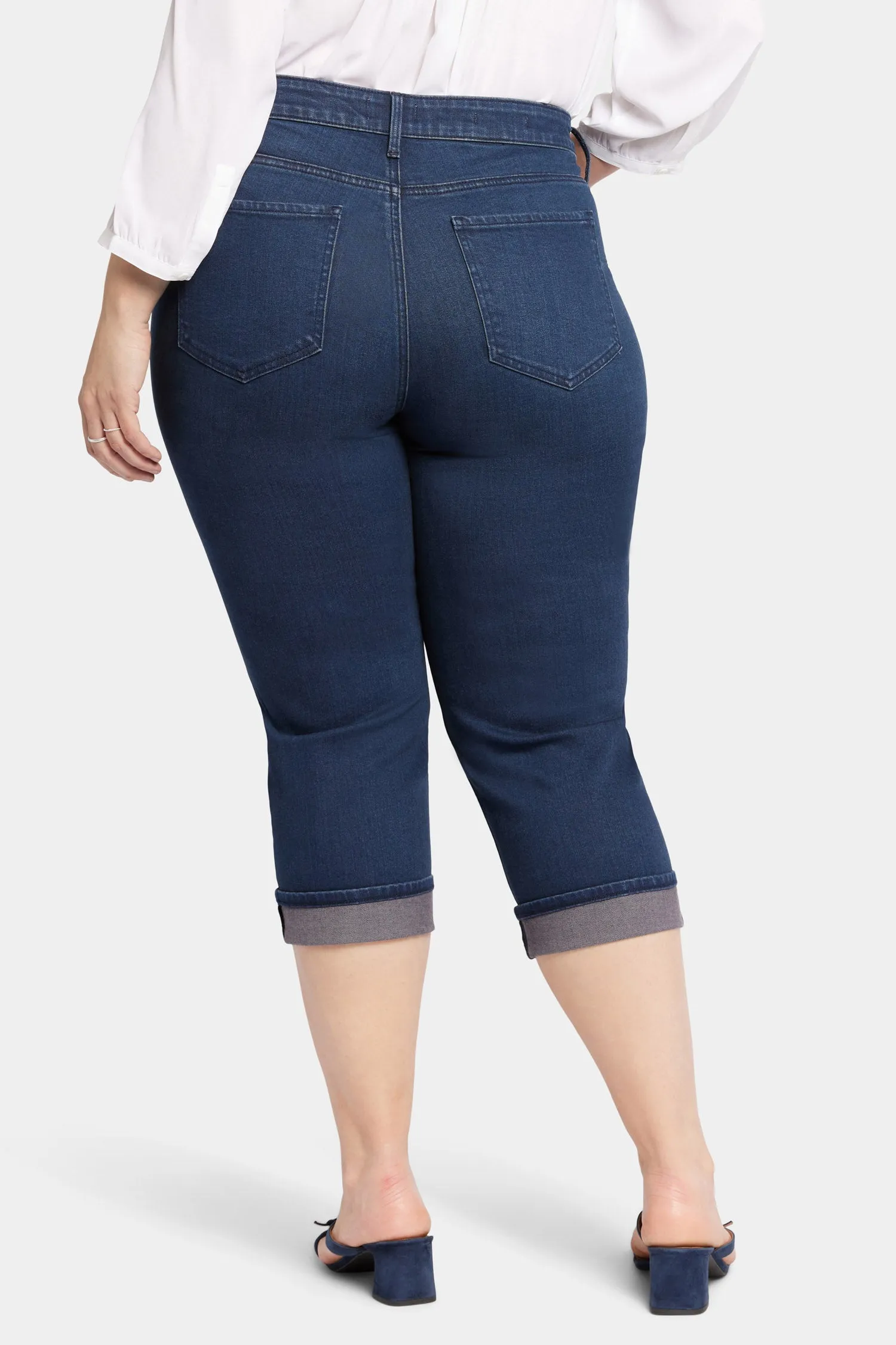 Marilyn Straight Crop Jeans In Plus Size - Inspire sold by NYDJ product image thumbnail 2