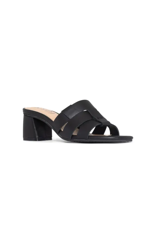 Gloriana Mule Sandals - Black sold by NYDJ