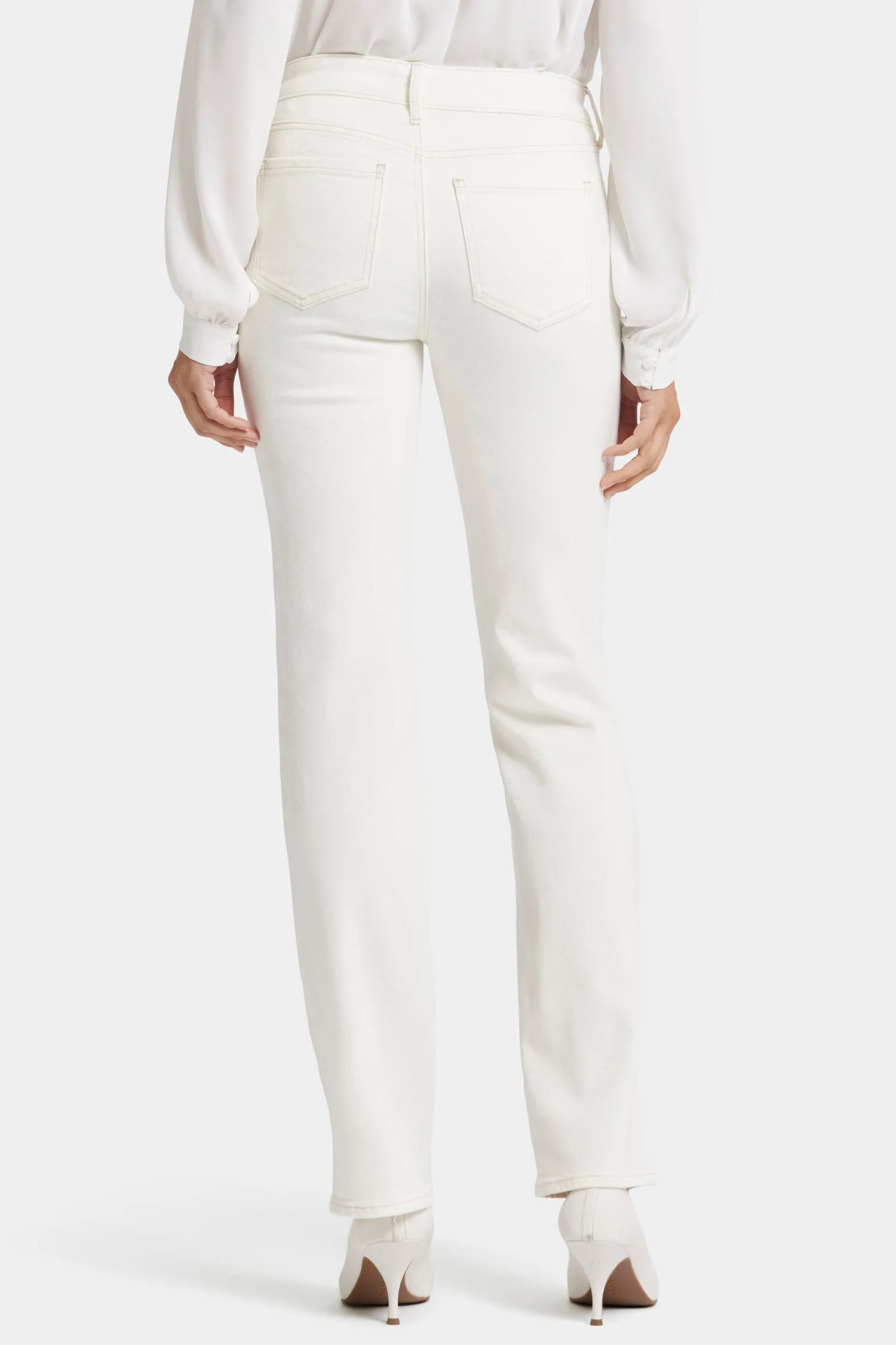 Marilyn Straight Jeans - Winter White sold by NYDJ product image thumbnail 2