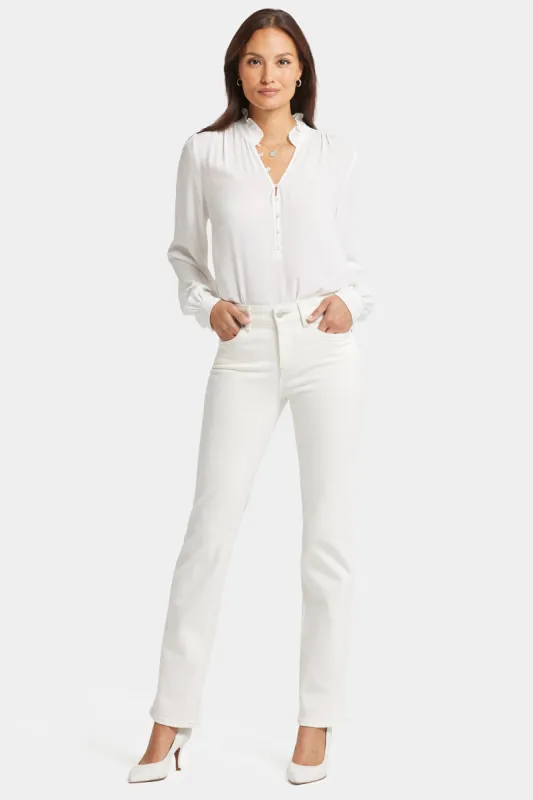 Marilyn Straight Jeans - Winter White sold by NYDJ