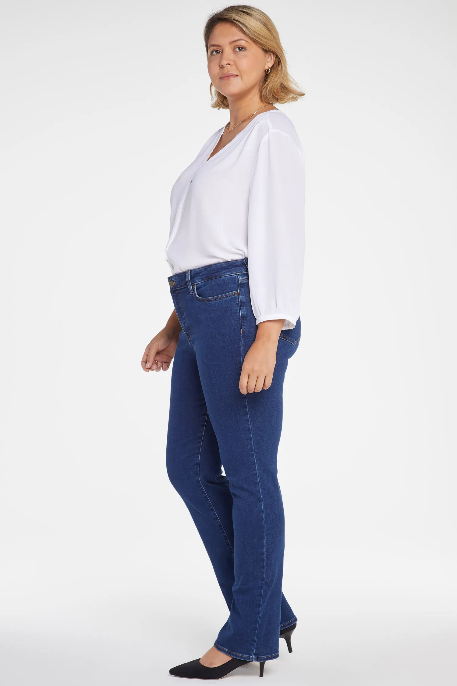 Marilyn Straight Jeans In Plus Size - Quinn sold by NYDJ product image thumbnail 5