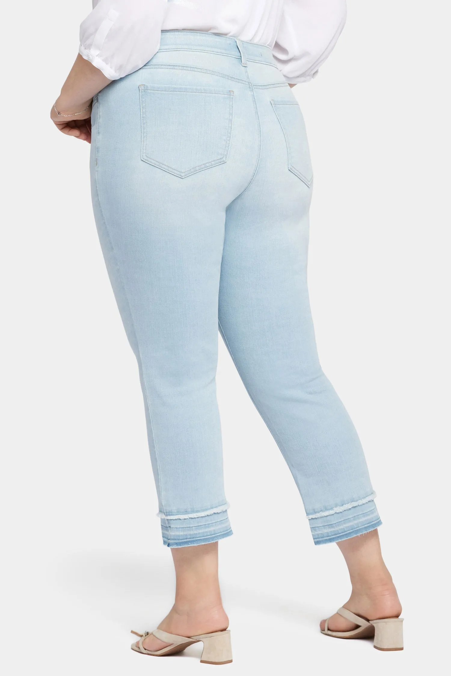 Marilyn Straight Ankle Jeans In Plus Size - Brightside sold by NYDJ product image thumbnail 2