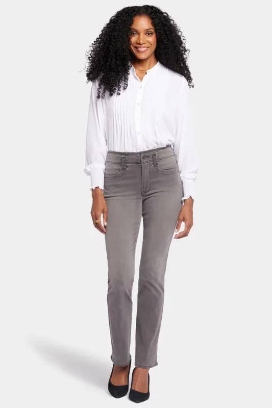 Marilyn Straight Jeans - Smokey Mountain sold by NYDJ