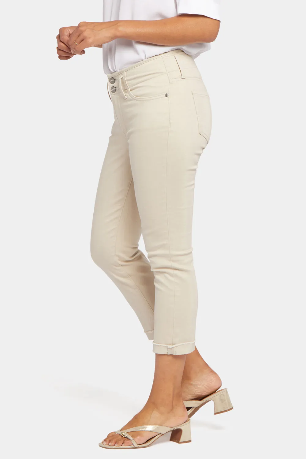 Chloe Capri Jeans - Feather sold by NYDJ product image thumbnail 3